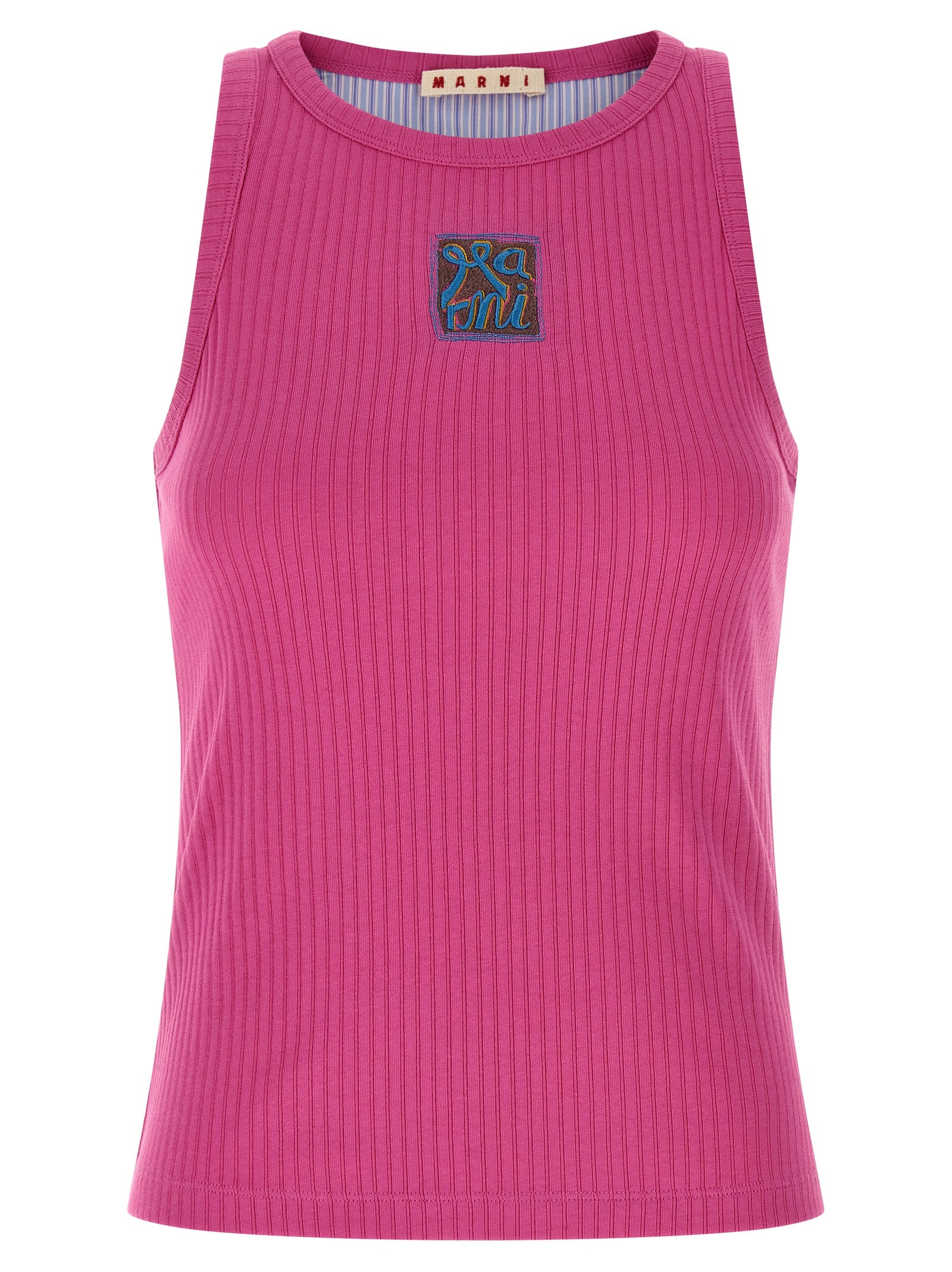 Marni Logo Patch Tank Top