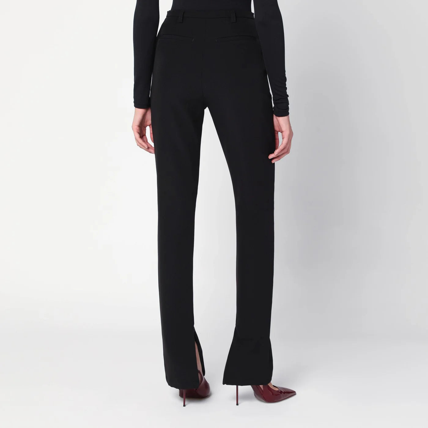 TheLatest Black trousers with zipped slits