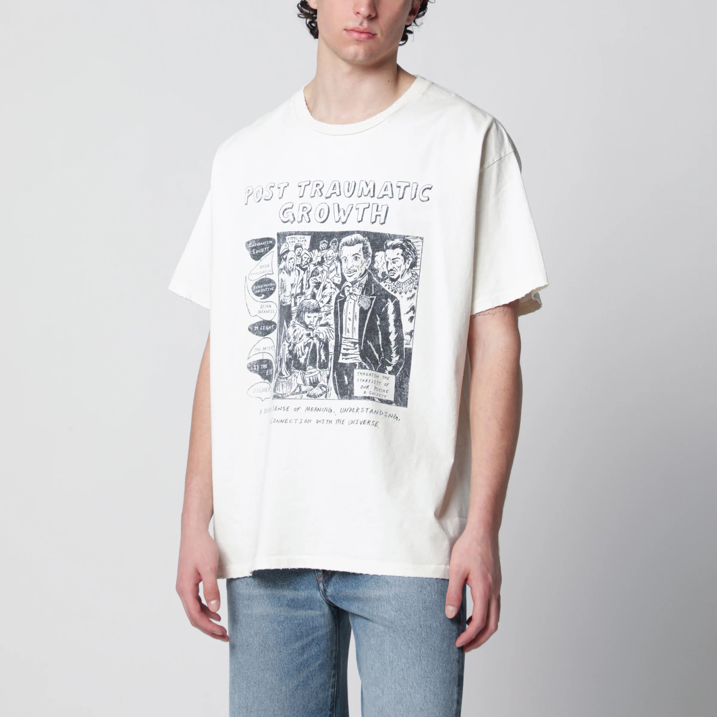 Gallery Dept. Ivory “Post Traumatic Growth” T-shirt