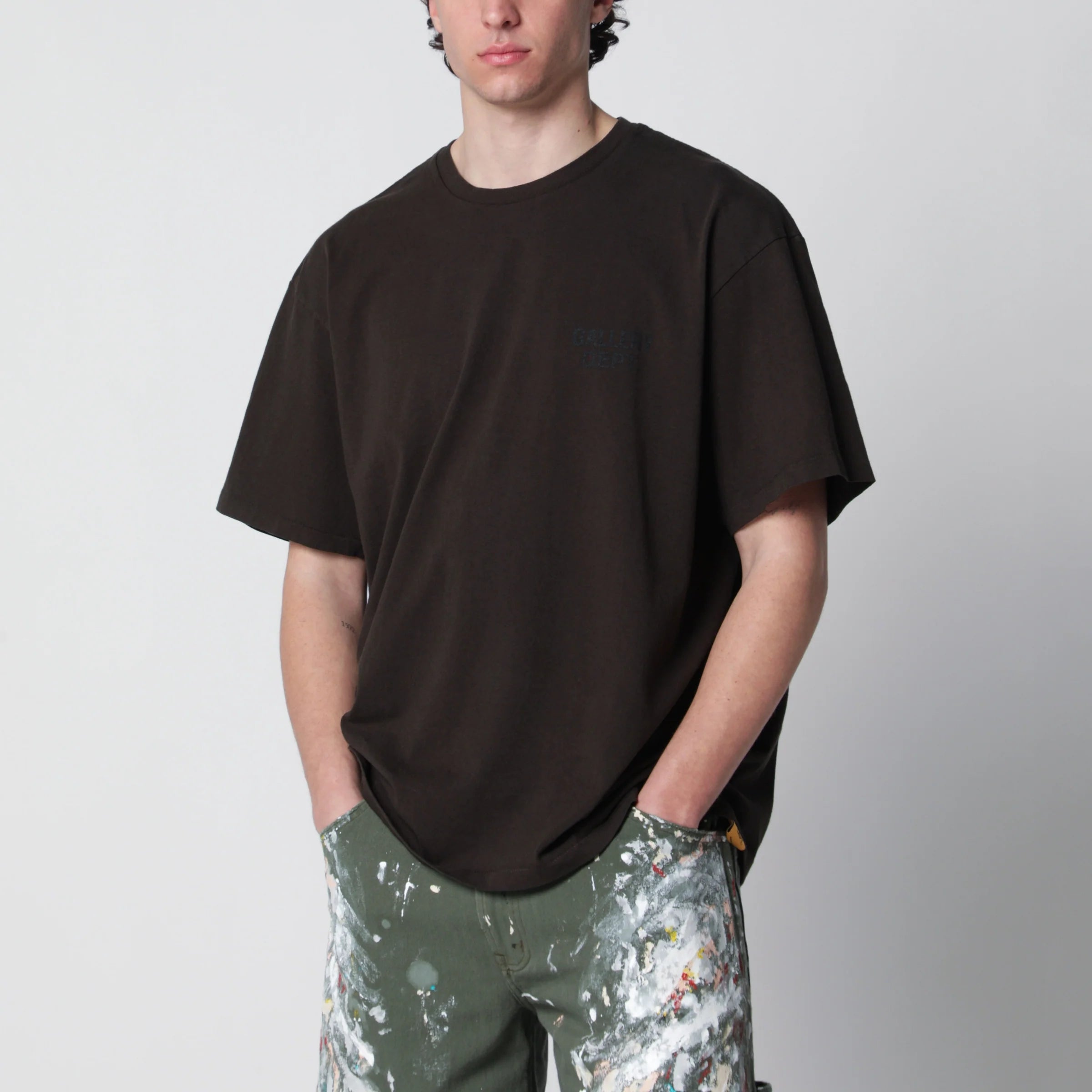 Gallery Dept. Graphite T-shirt with logo print