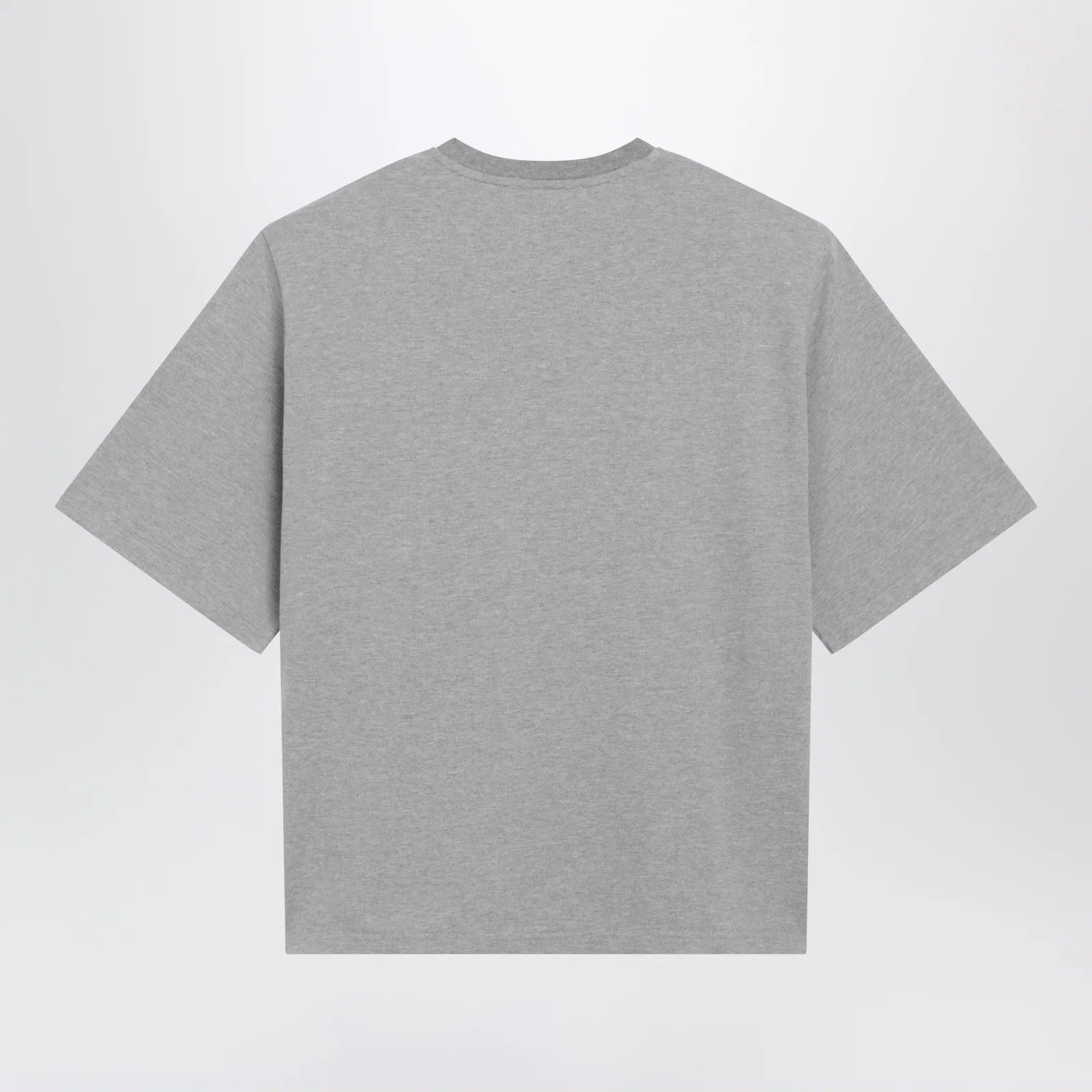 The Frankie Shop Grey melange Hugo T-shirt with padded shoulders