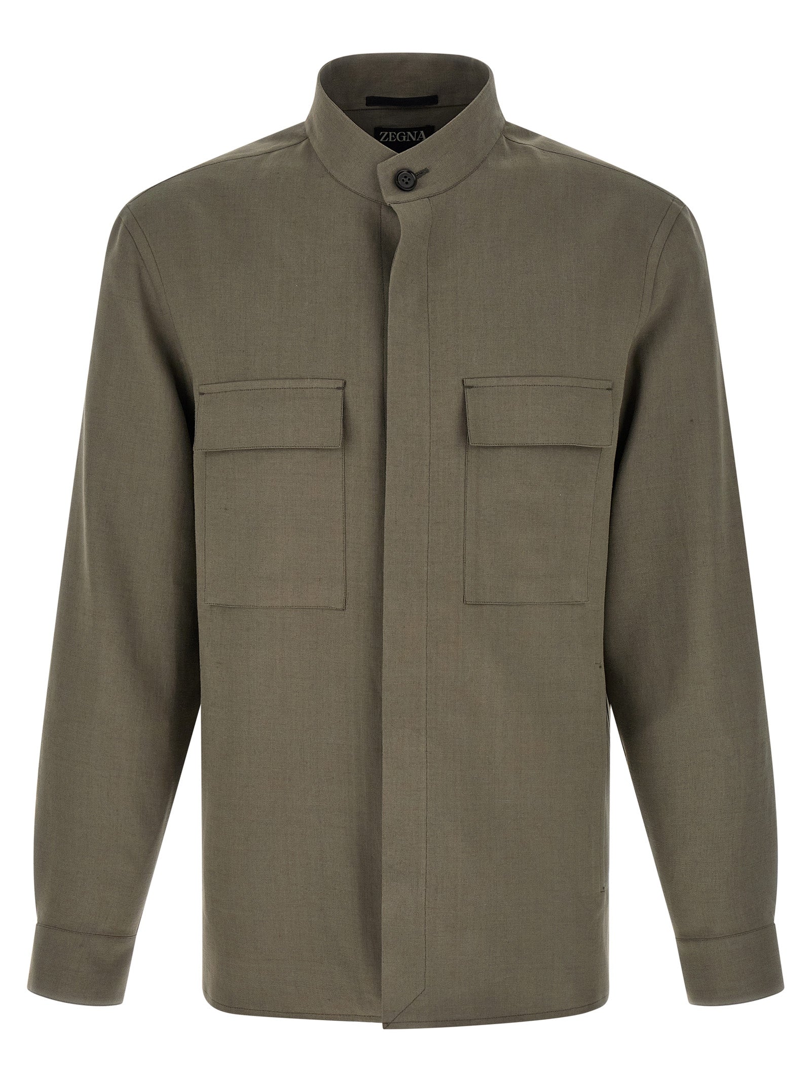 Zegna Oasi Lino Overshirt