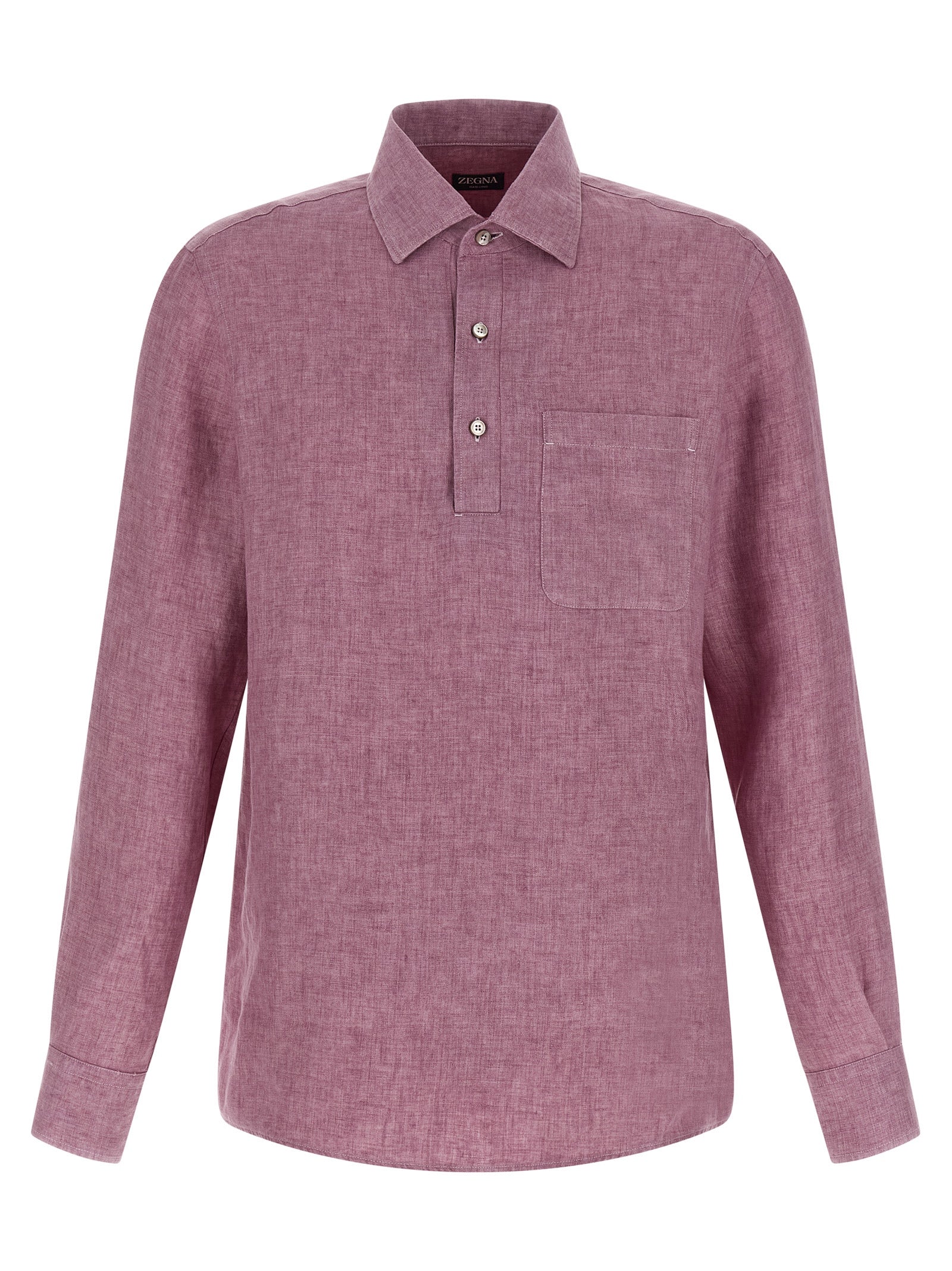 Zegna Oasi Lino Polo Shirt