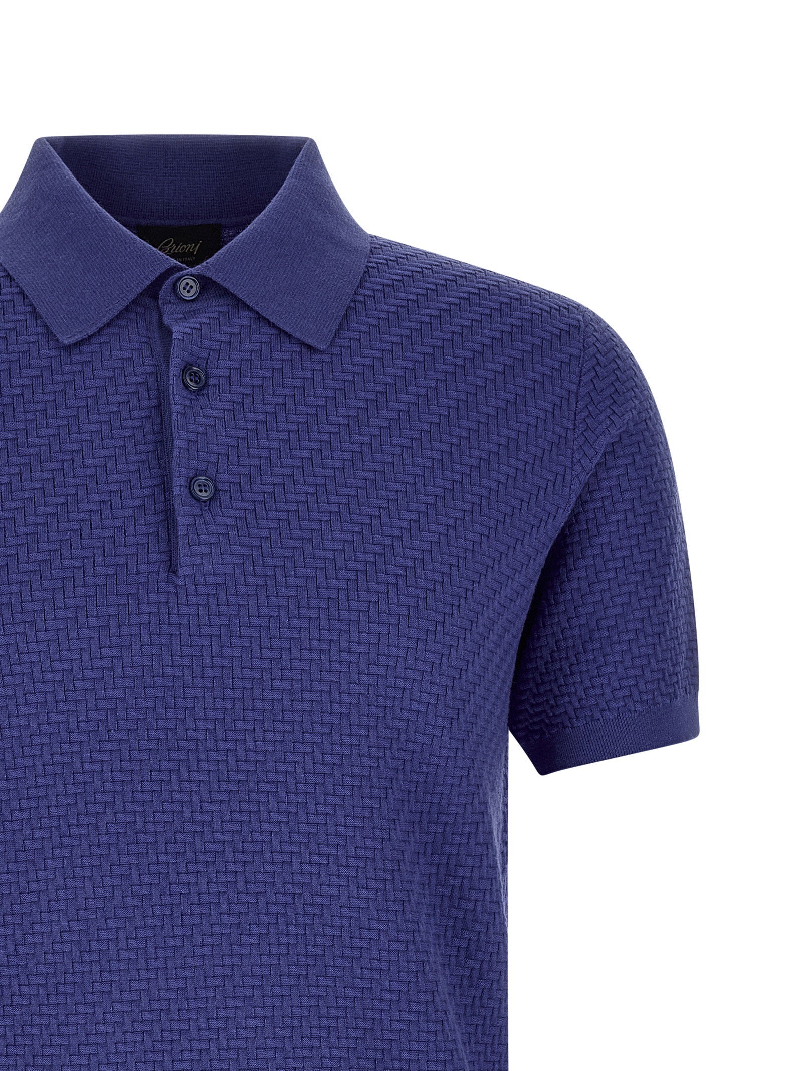 Brioni Weaving Polo Plot