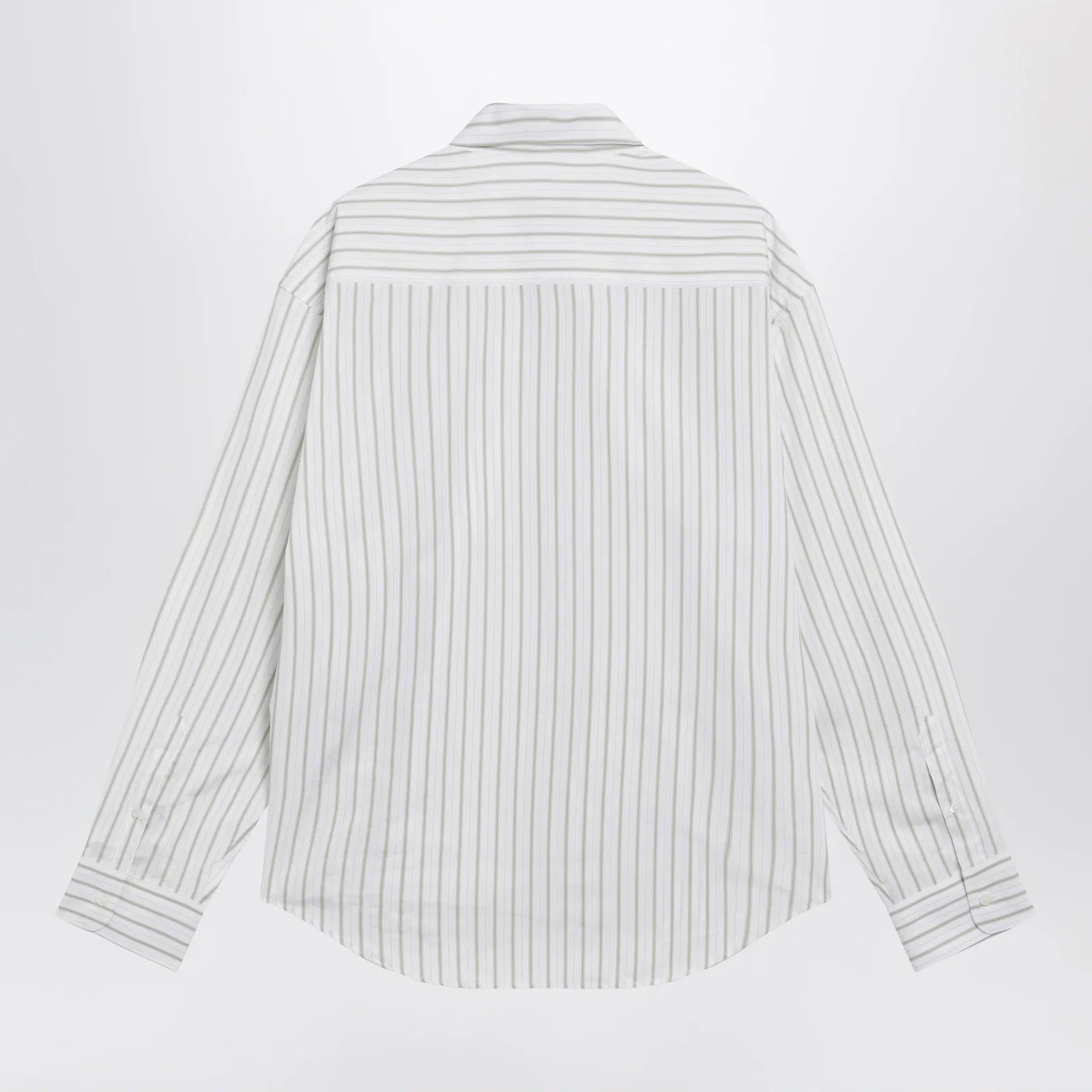 Ami Paris White striped Ami de Coeur shirt