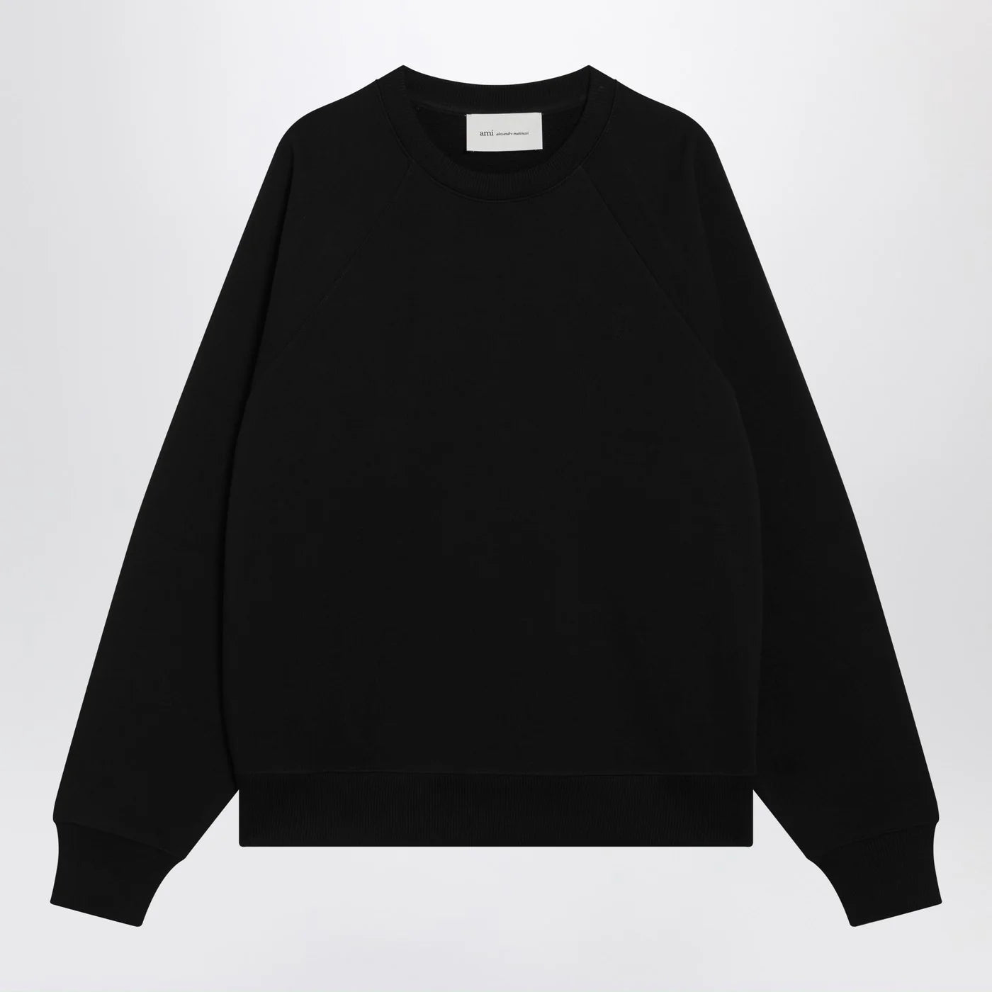 Ami Paris Black Ami De Coeur sweatshirt