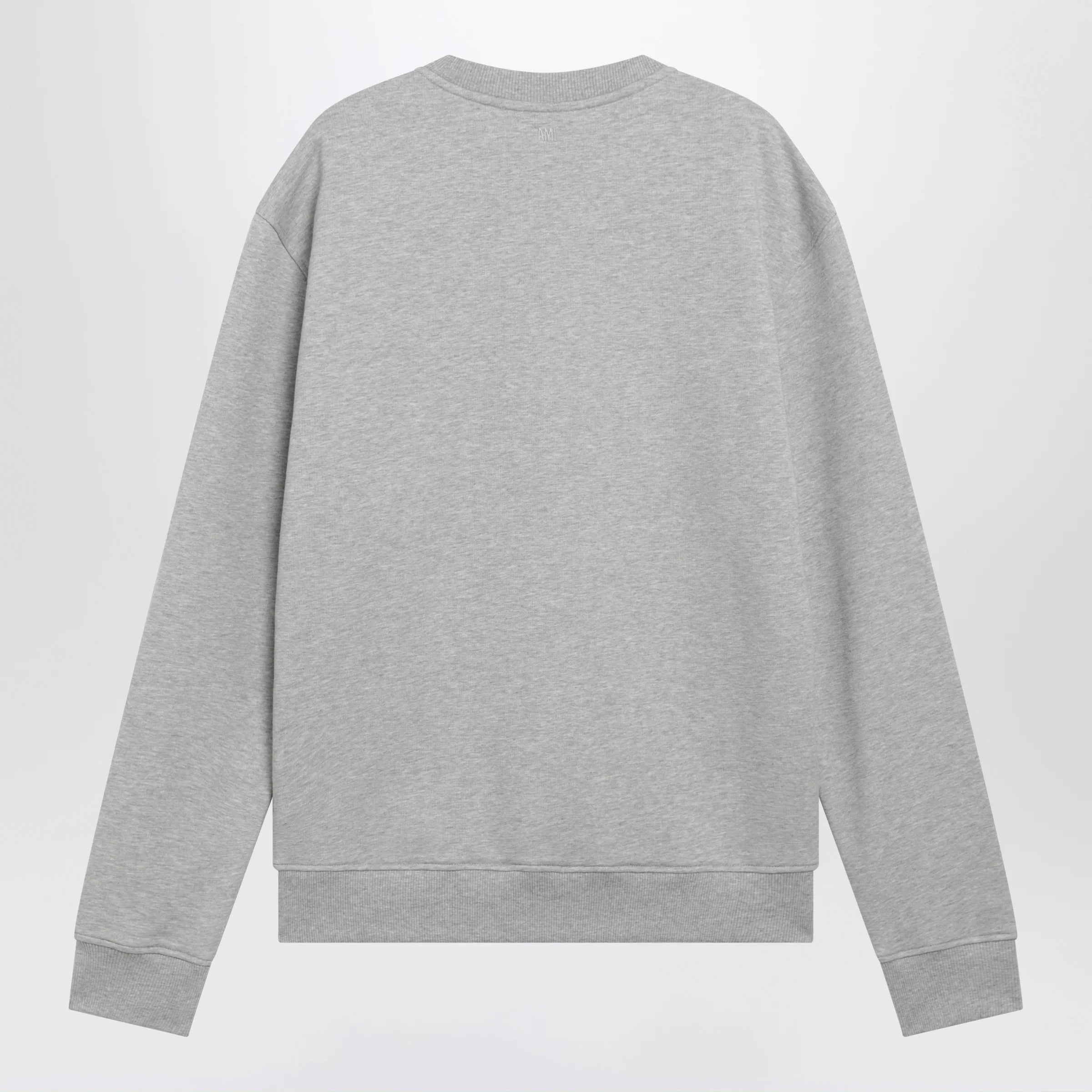Ami Paris Grey Ami de Coeur cotton sweatshirt