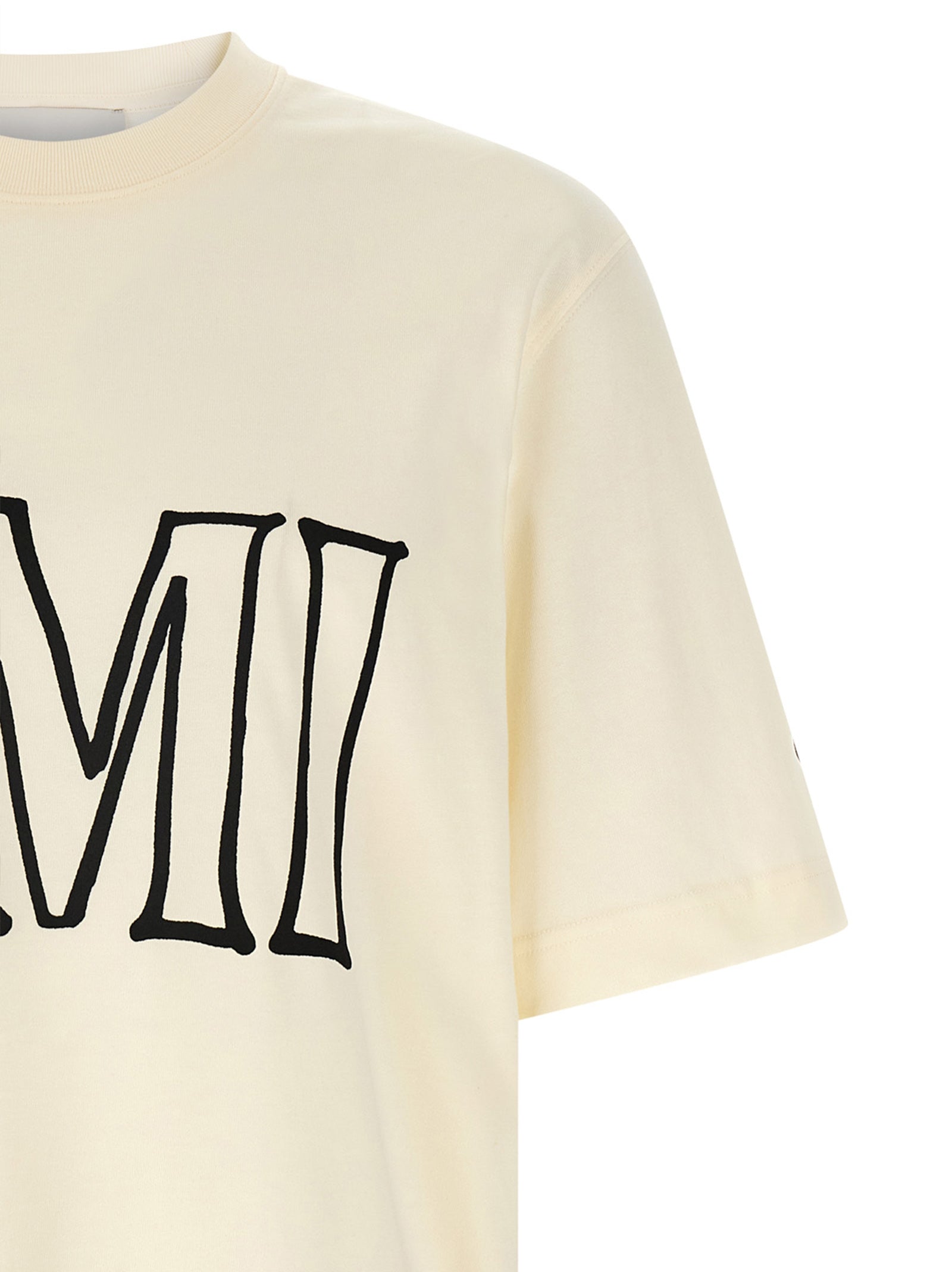 Ami Paris Logo Print T-shirt