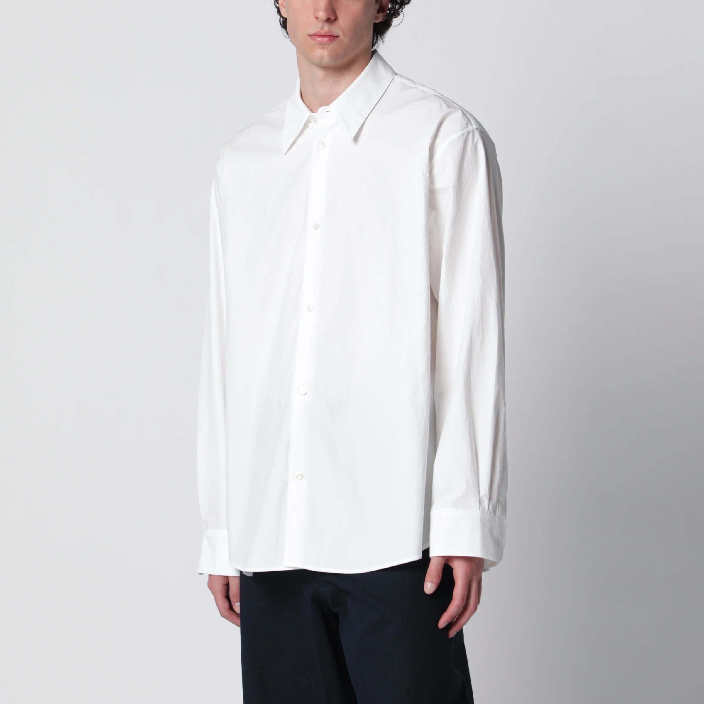 STUDIO NICHOLSON White cotton shirt