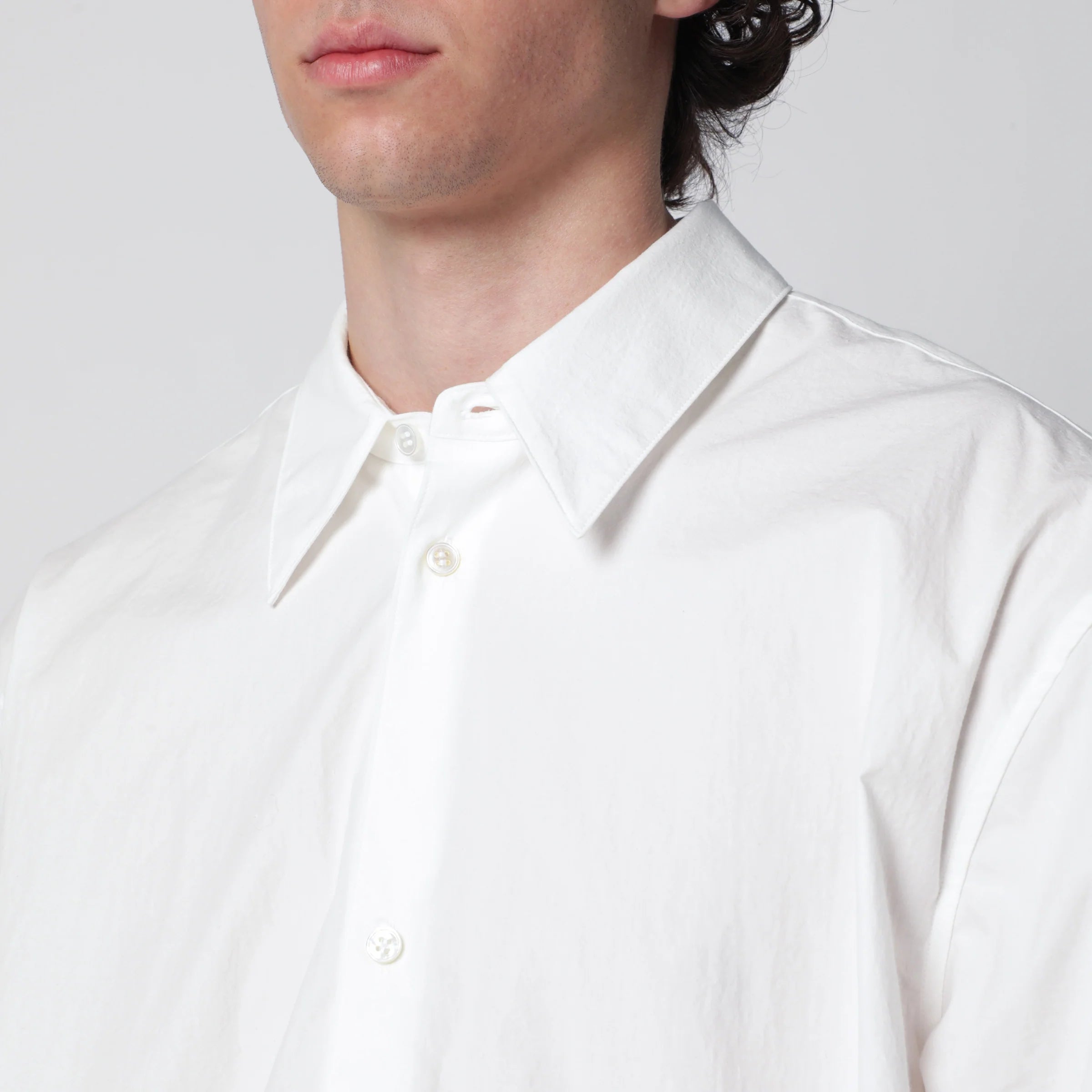 STUDIO NICHOLSON White cotton shirt