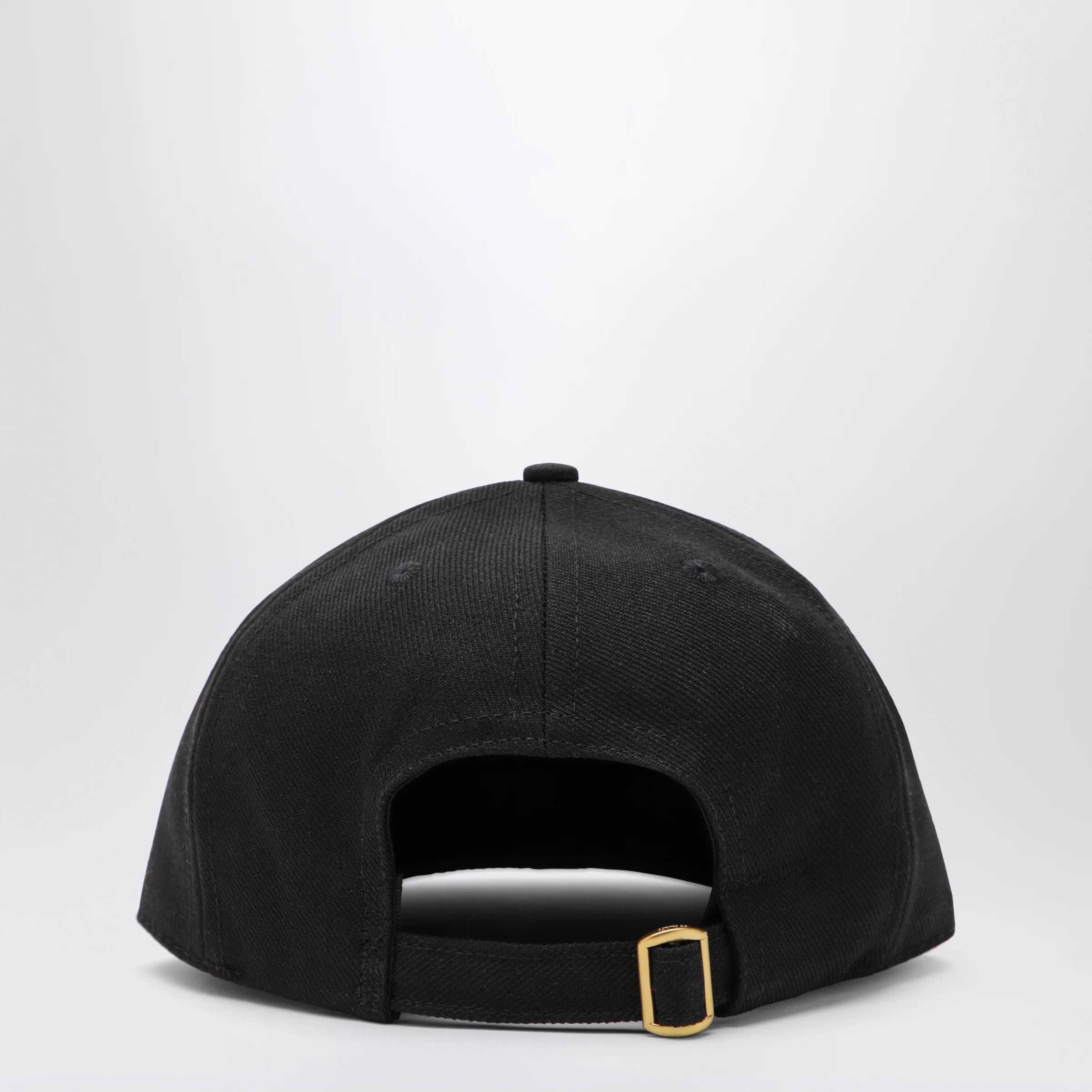 Willy Chavarria Black baseball cap with embroidered logo