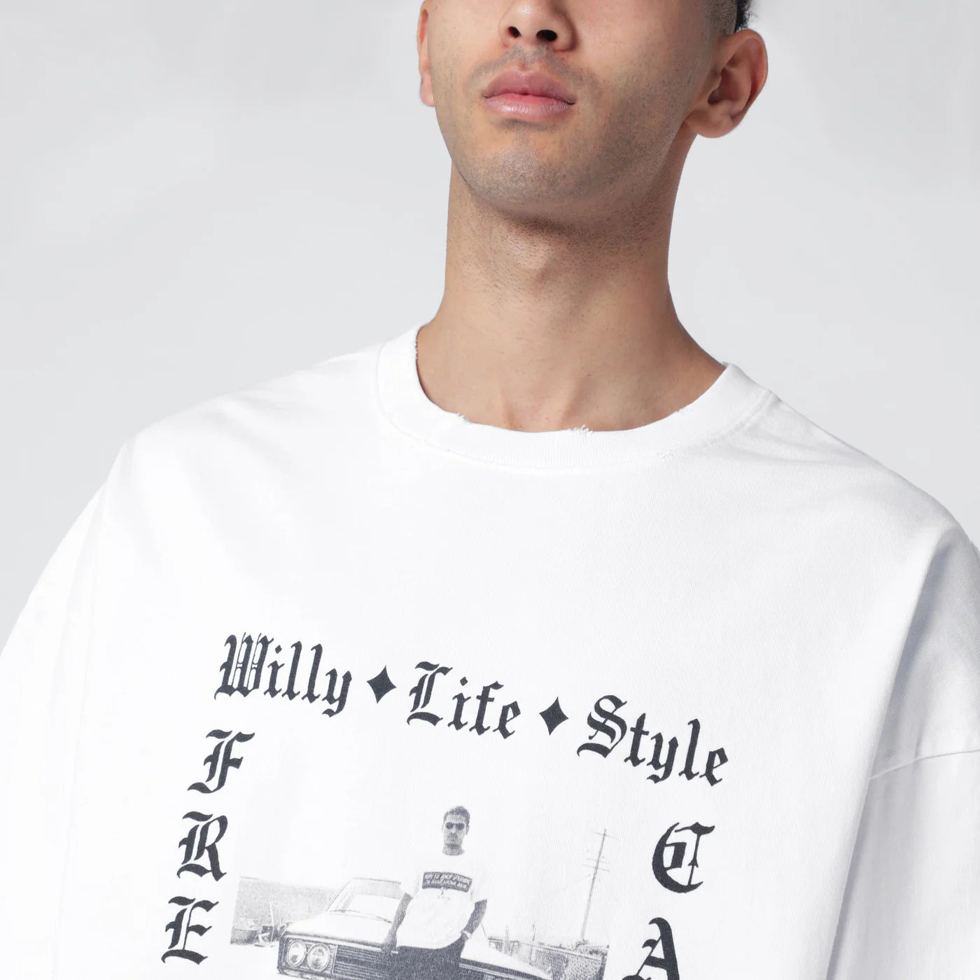 Willy Chavarria White Willy Life Style Northsider T-shirt