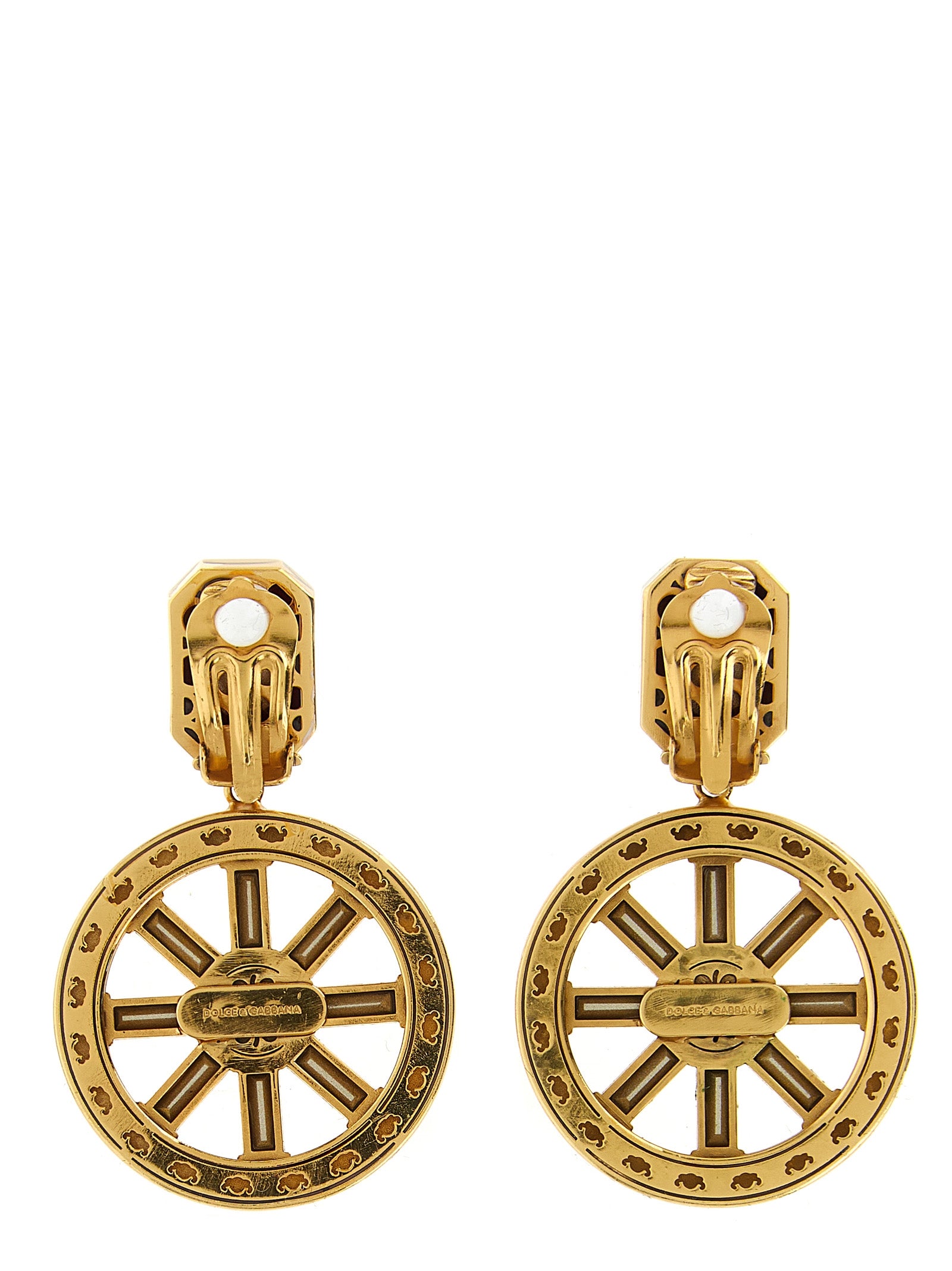 Dolce & Gabbana Ruota Carretto Earrings