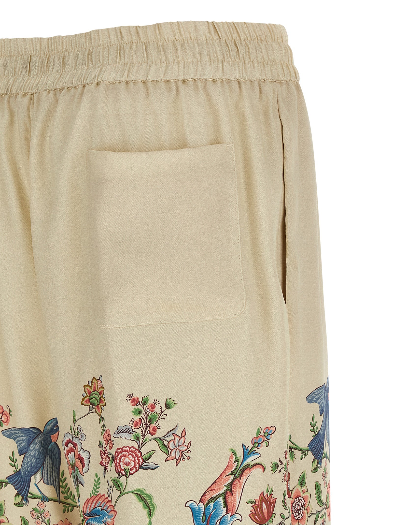 Etro Flora And Fauna Printed Trousers