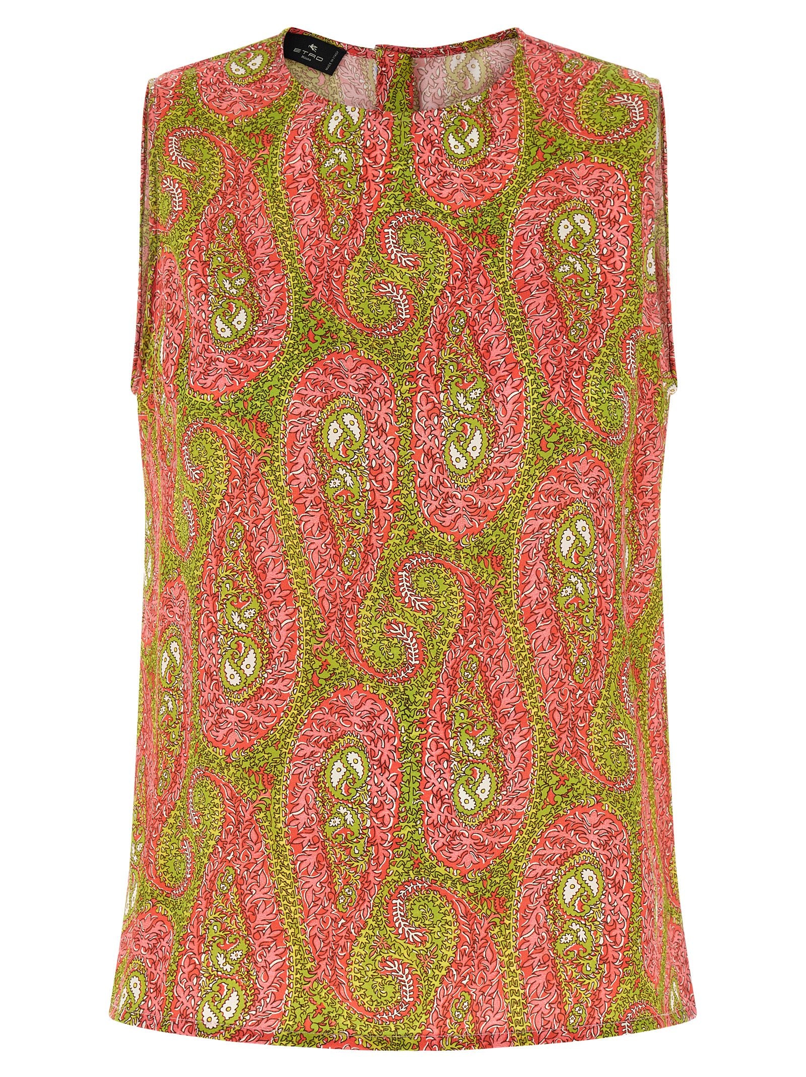 Etro Paisley Foliage Top