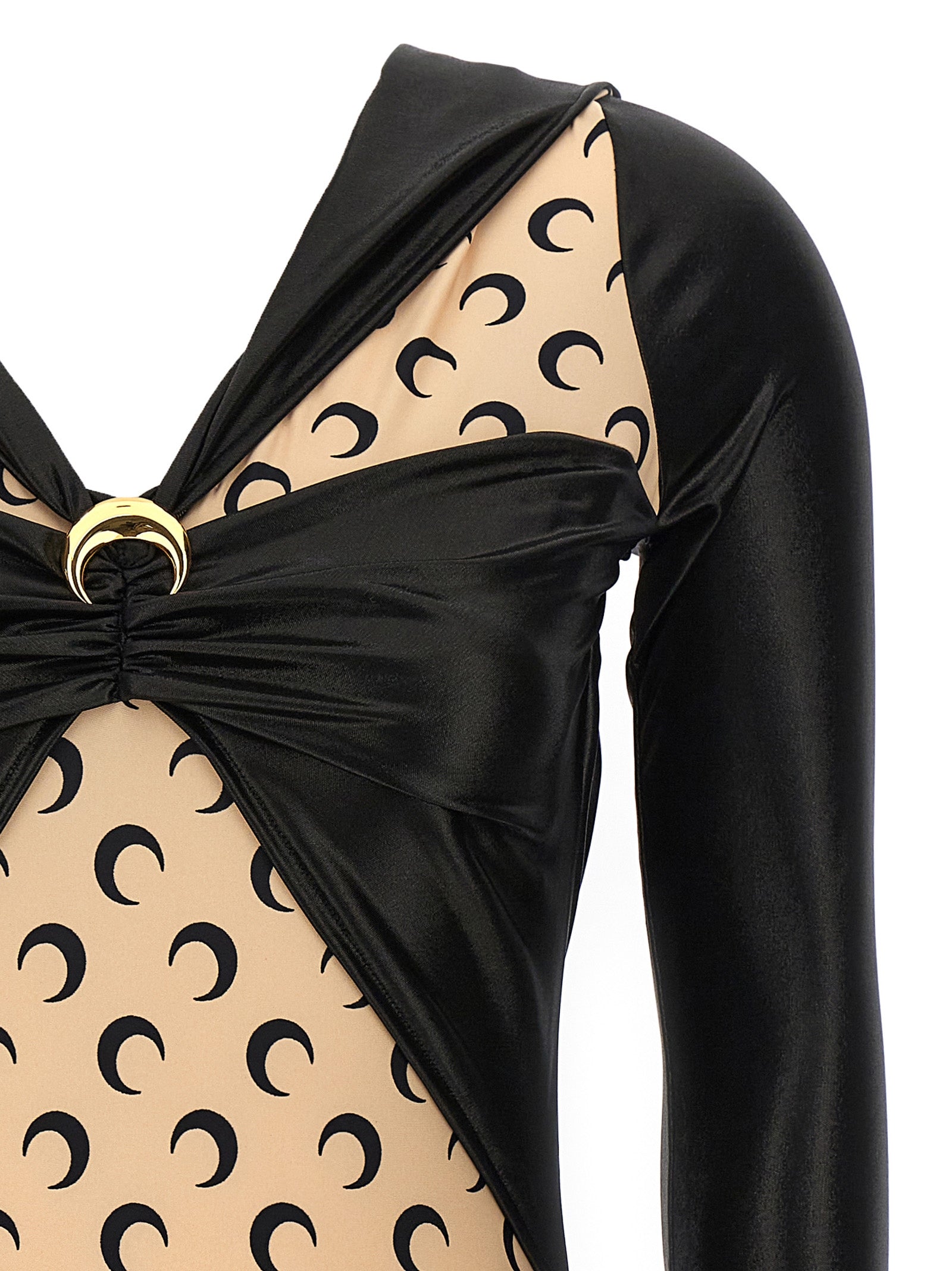 Marine Serre All Over Moon Bodysuit