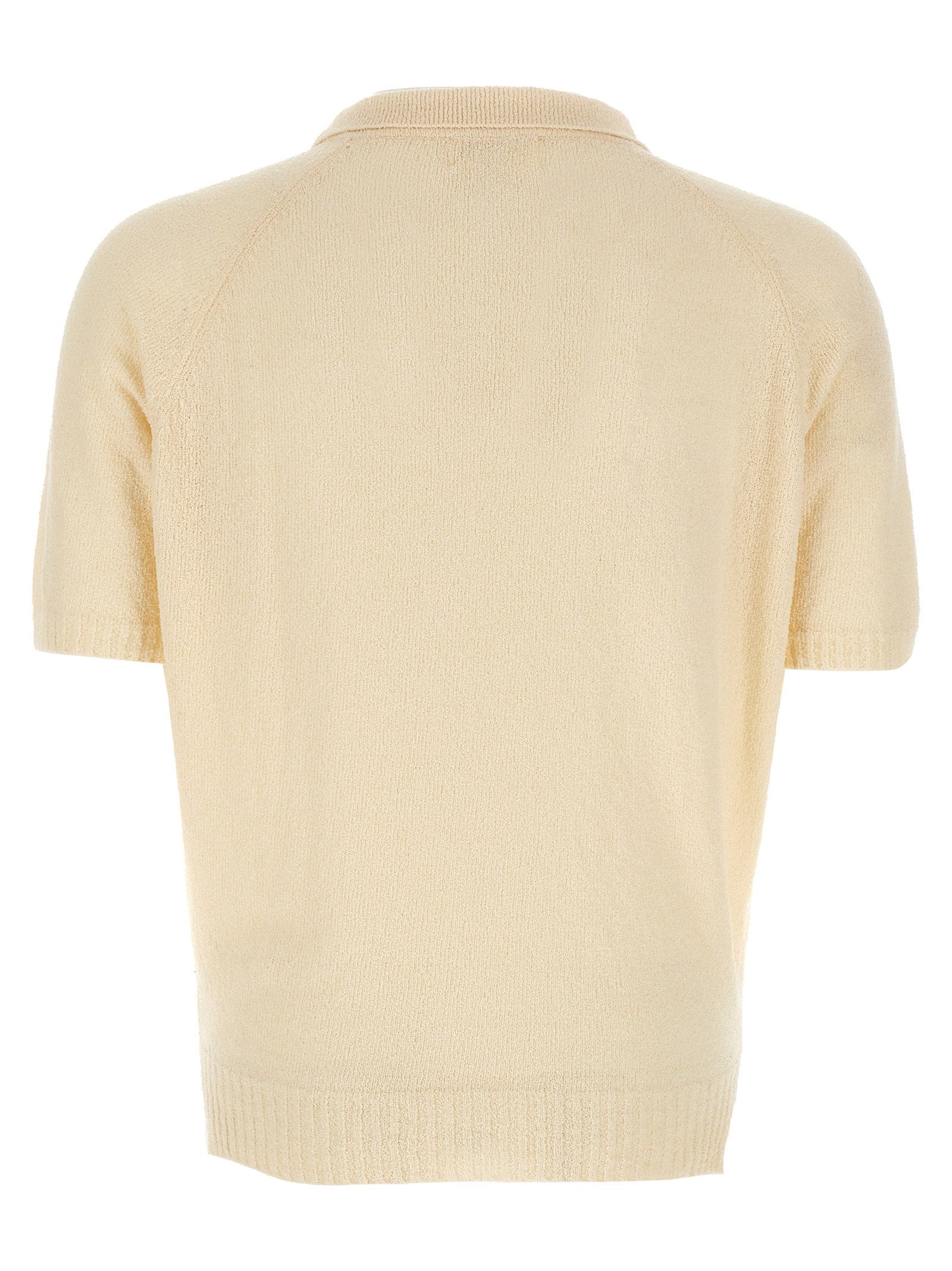 Ma'ry'ya Bouclé Polo Shirt