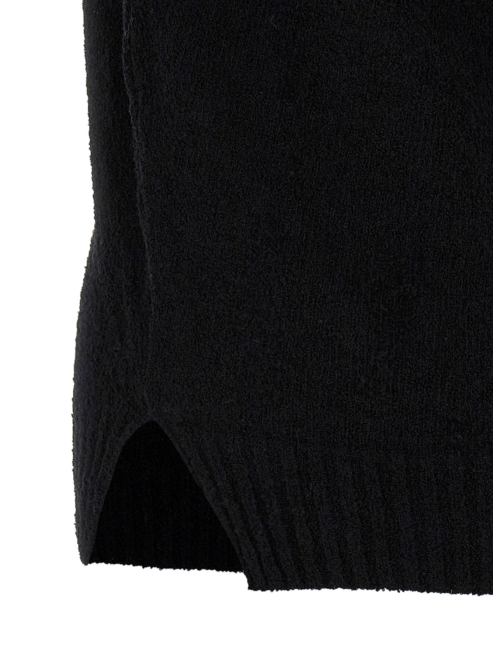 Ma'ry'ya Bouclé Cotton Polo Shirt