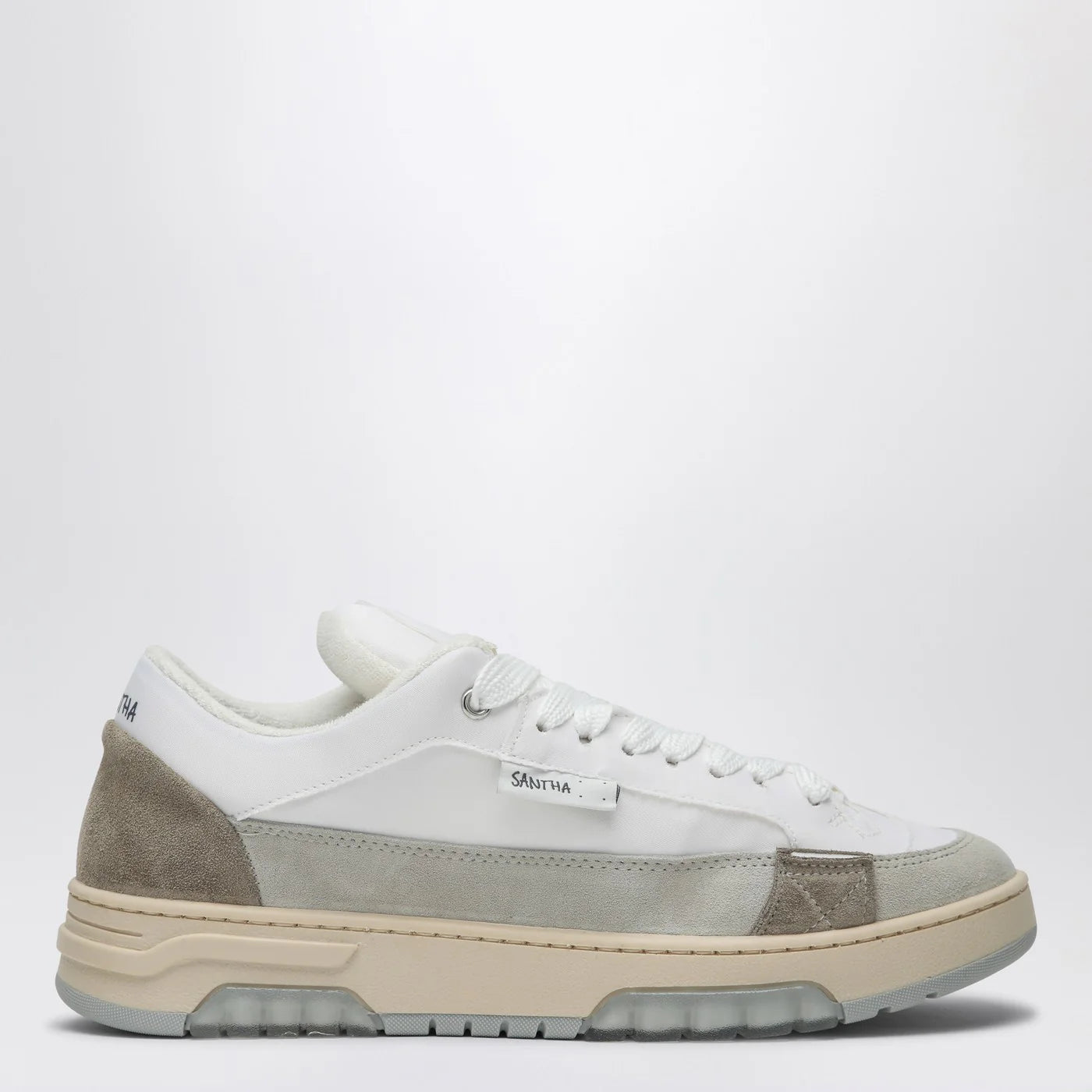 Santha White/grey colour-block Sneakers